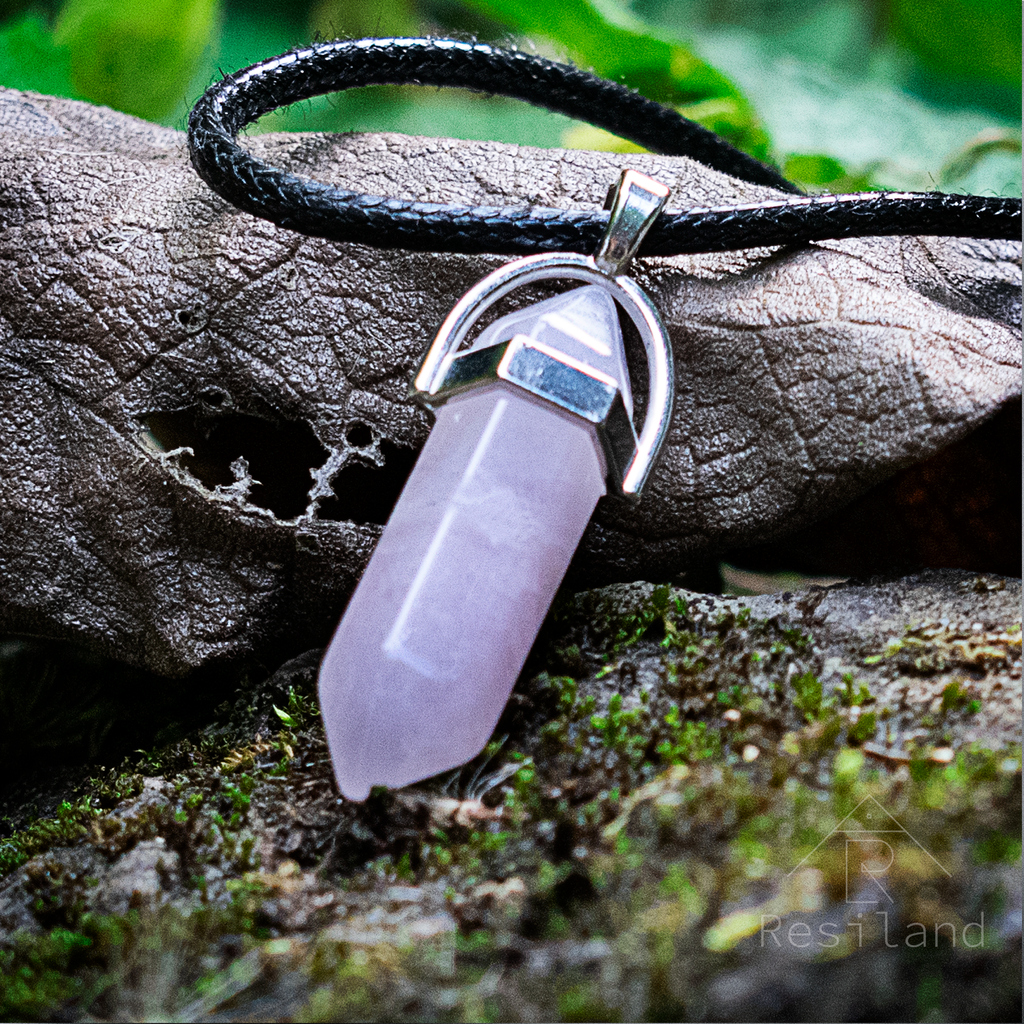 Colgante Cuarzo Rosa