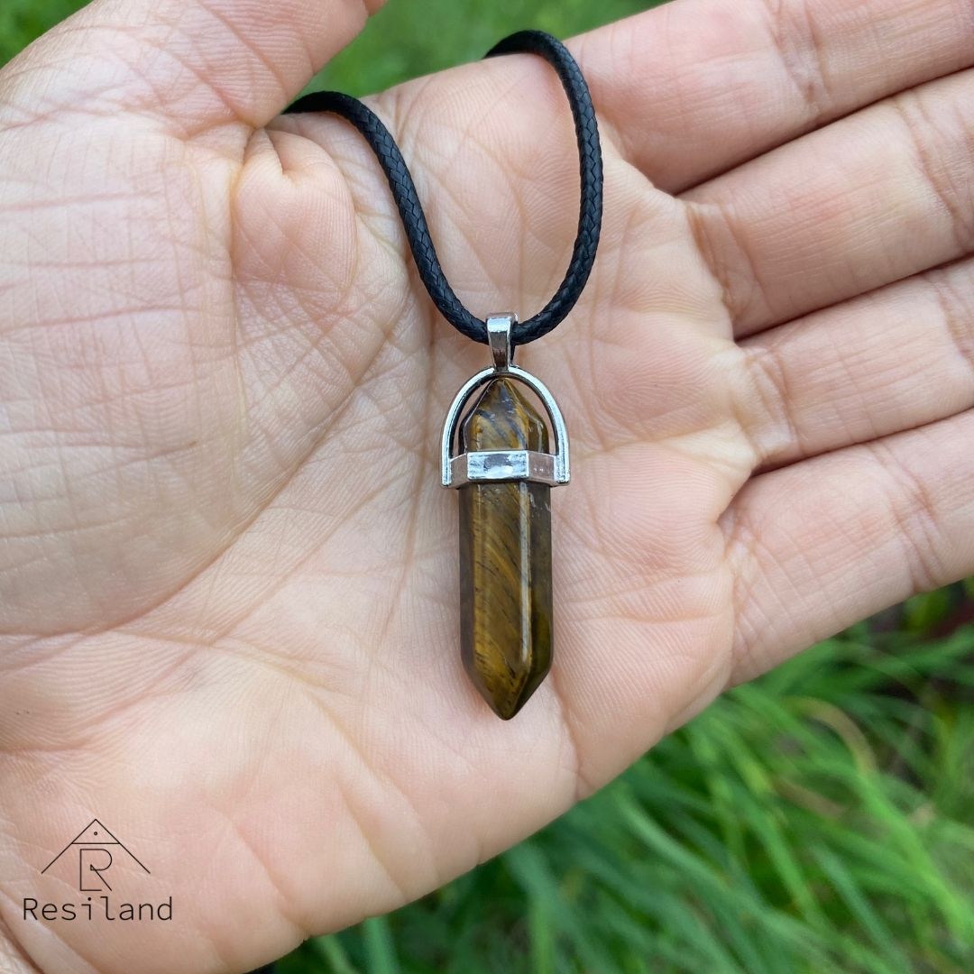 Colgante Piedra de Ojo de Tigre