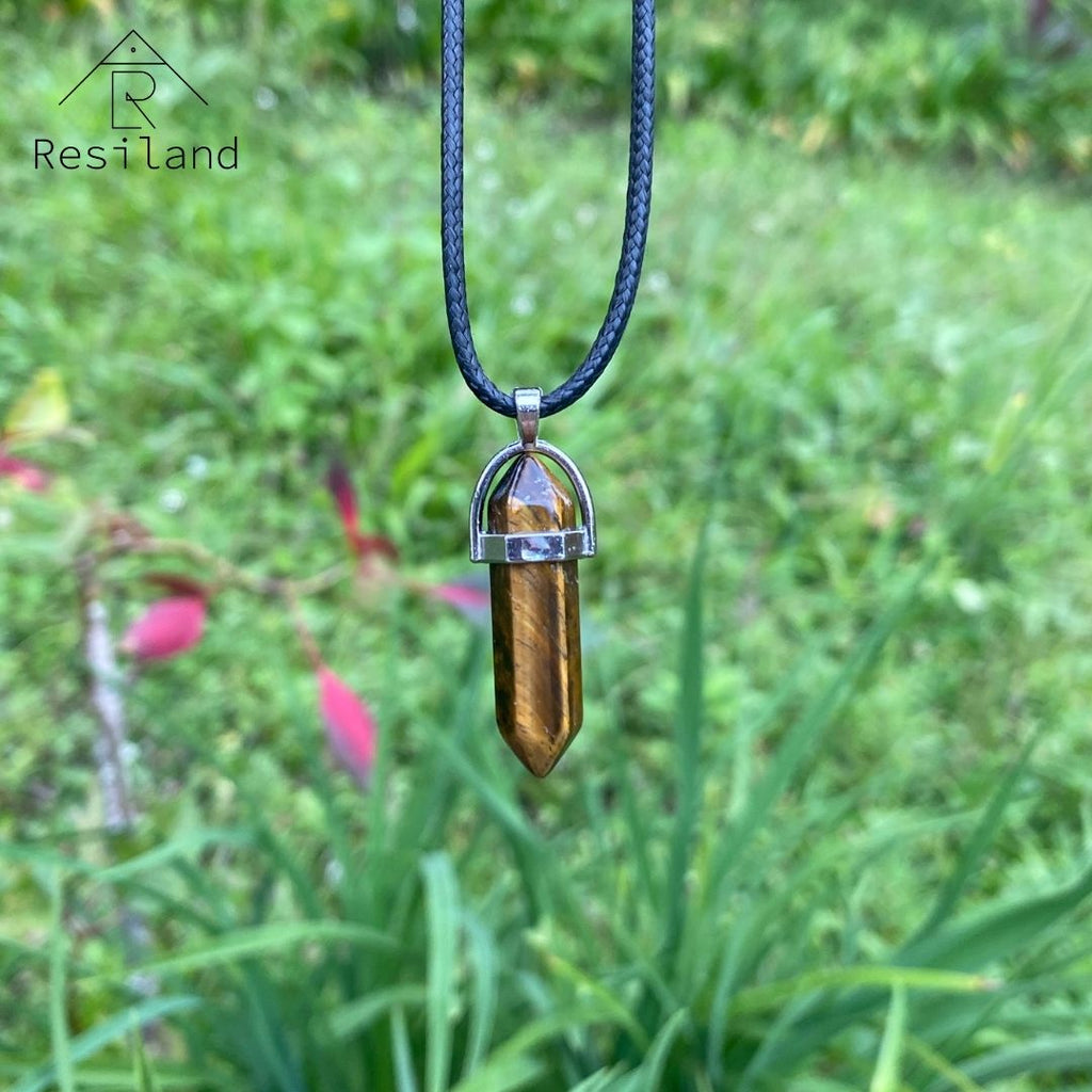 Colgante Piedra de Ojo de Tigre