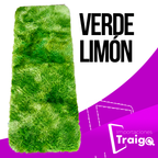 ALFOMBRA PIE DE CAMA, PELUCHE 1,50 CM X