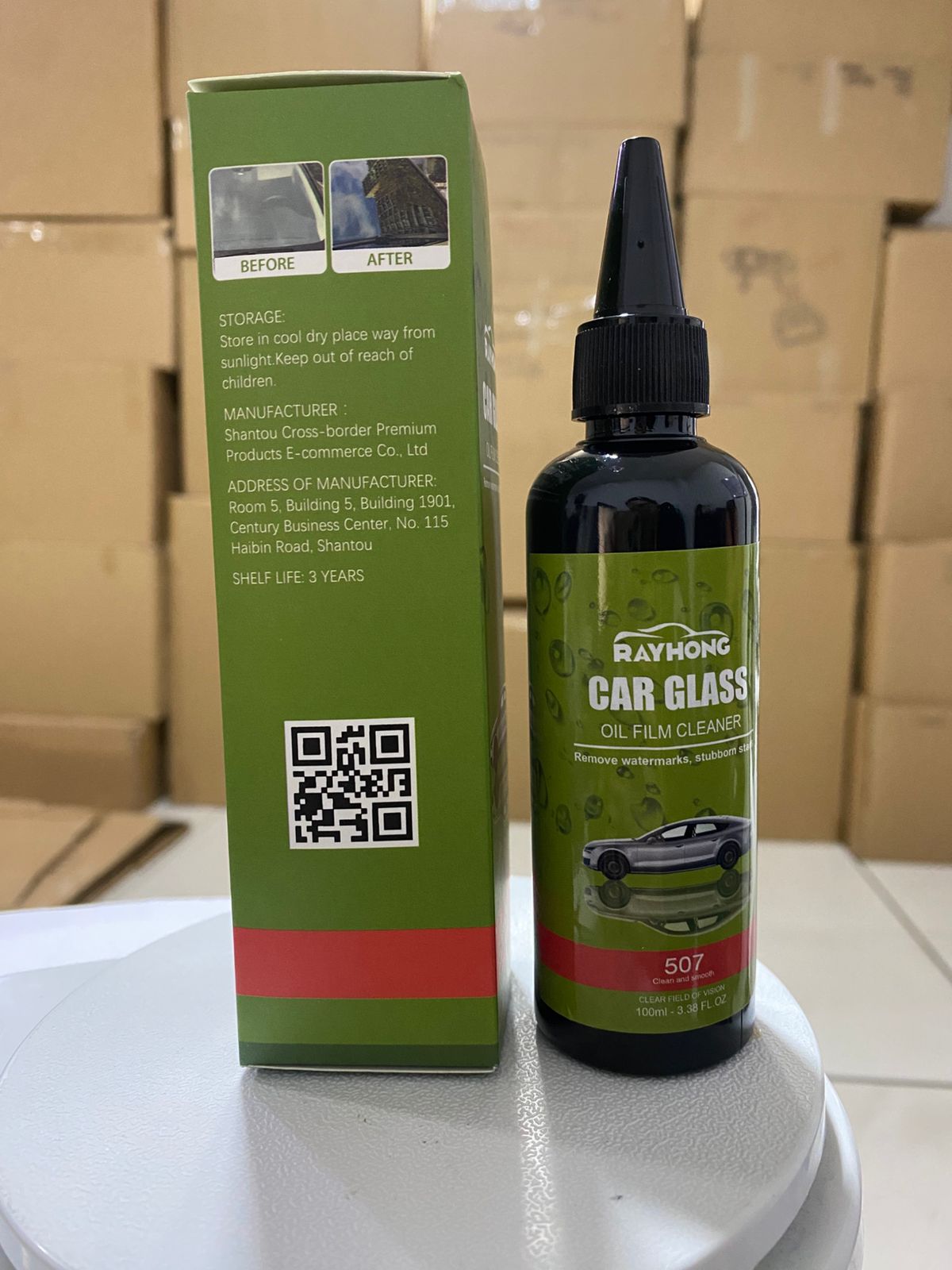 Limpiador de Vidrios Carro Antiempañante