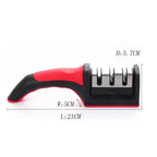 Afilador De Cuchillos Tijera Acero Mango