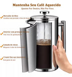 Prensa Francesa de Acero Inoxidable 1 Lt