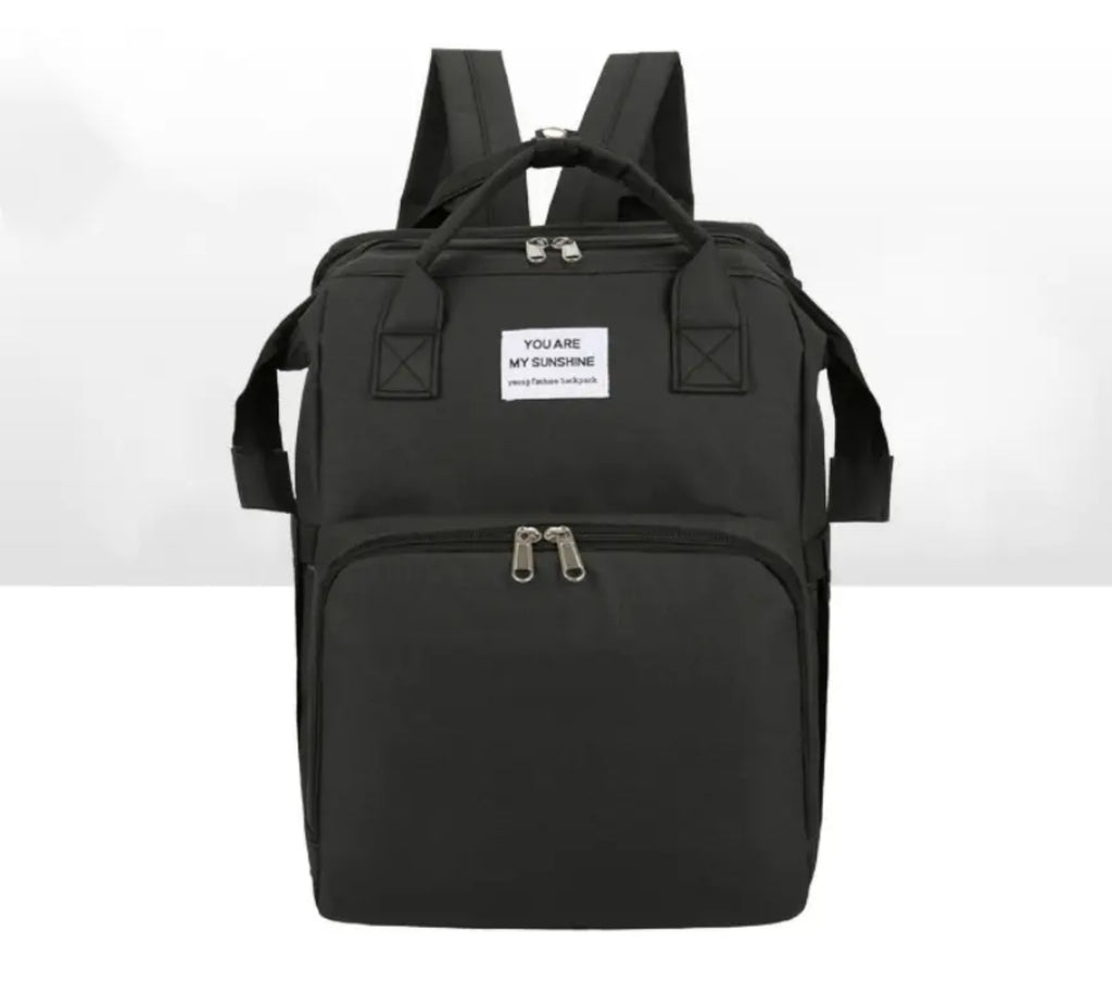 BOLSO PAÑALERA PLEGABLE CON CAMBIADOR