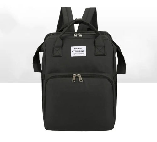 BOLSO PAÑALERA PLEGABLE CON CAMBIADOR