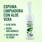 ESPUMA FACIAL HIDRATANTE CON ALOE VERA