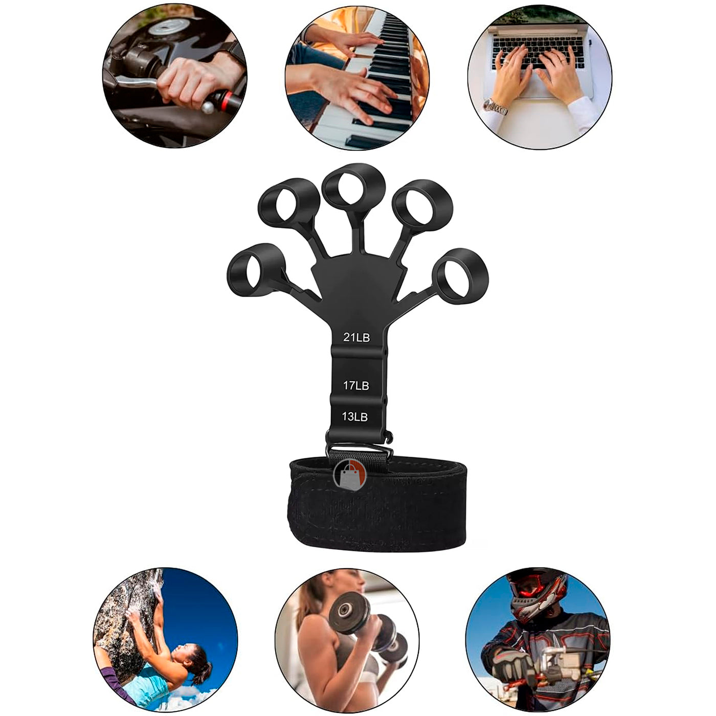 Combox2 Ejercitador Dedos Fortalecedor