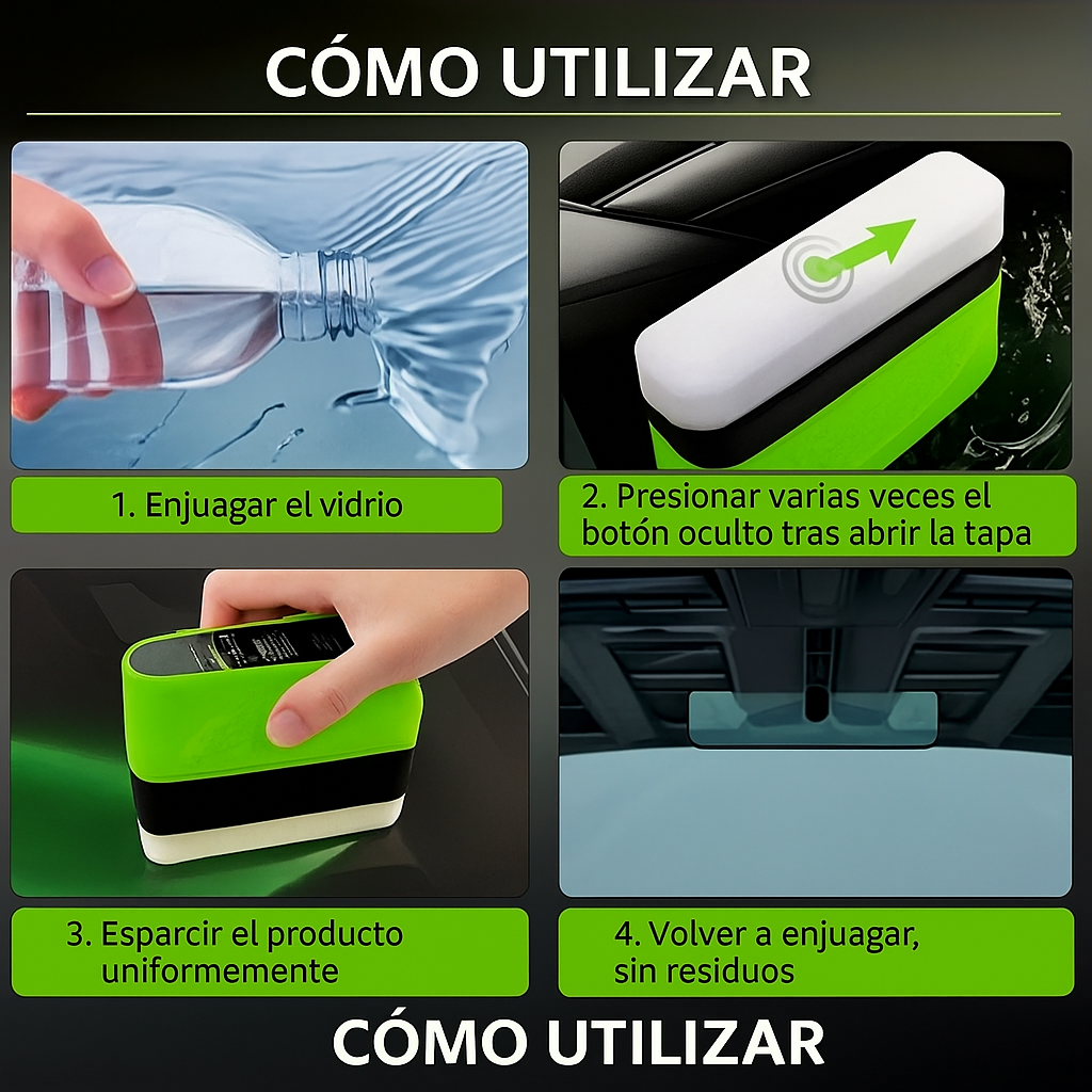 Limpiavidrios Pelicula Oil Protector