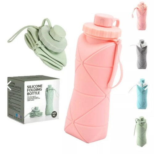 Botella de Agua Plegable – 600 ml