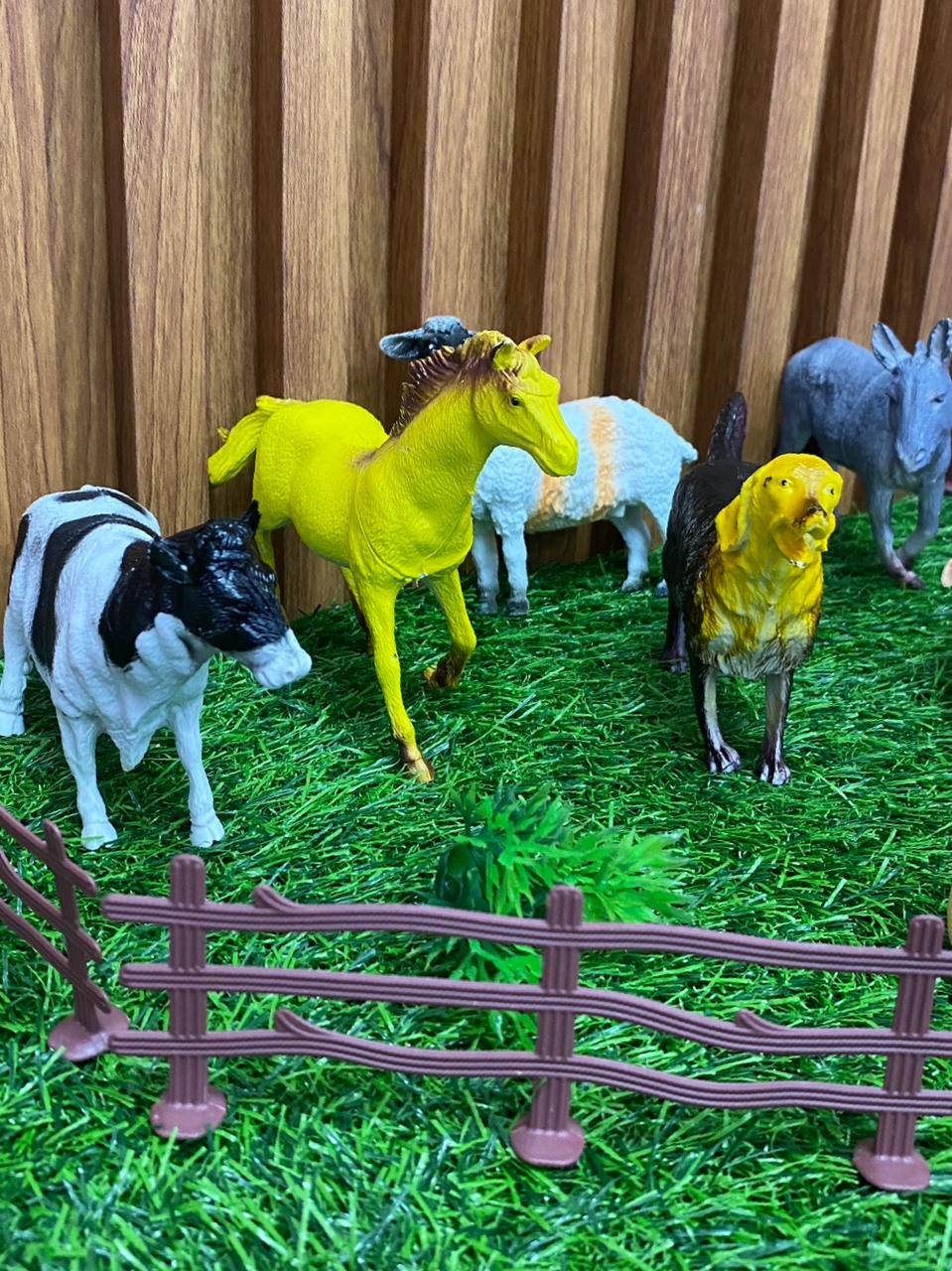 Set De Grana x6 Animales