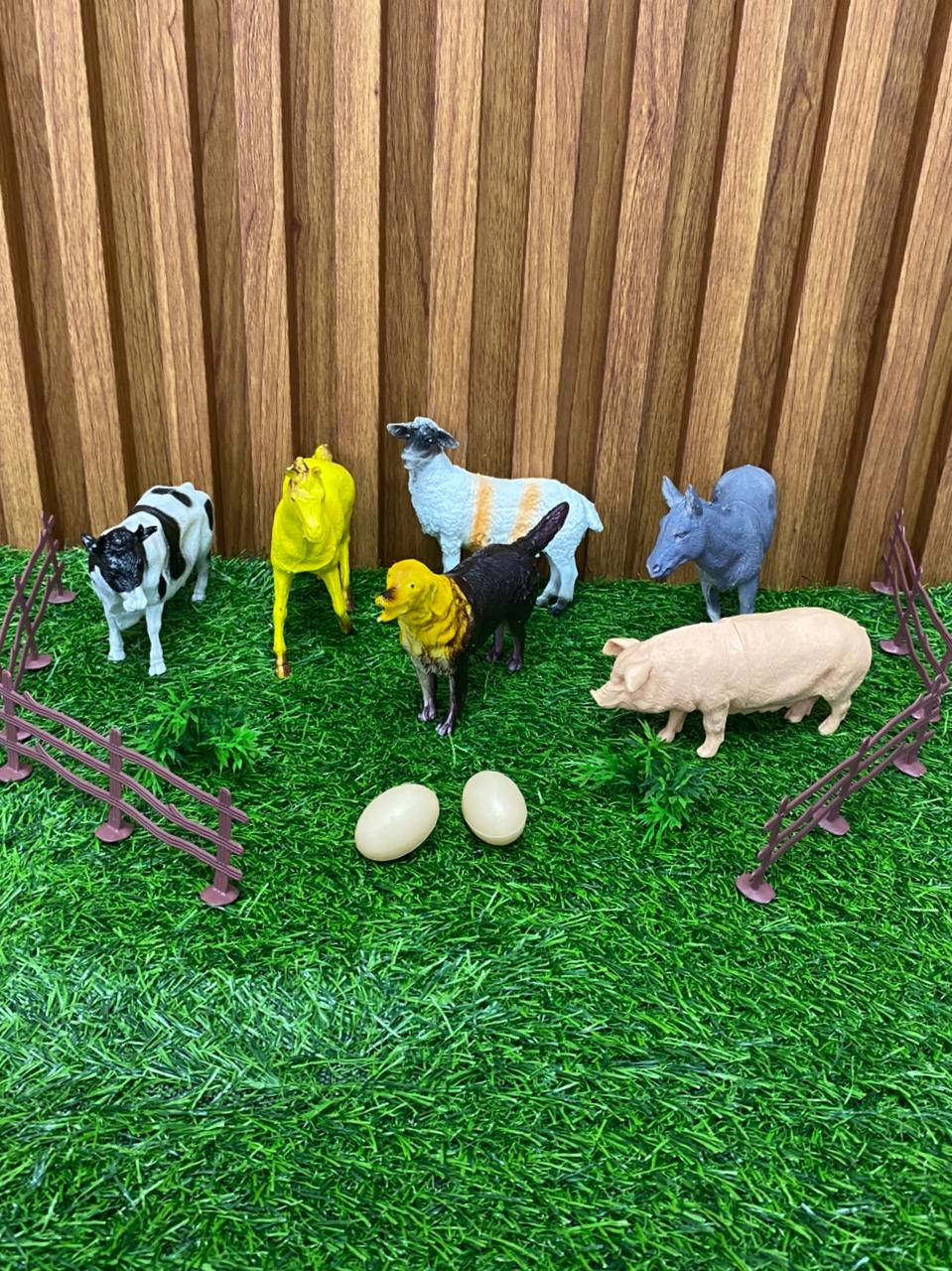 Set De Grana x6 Animales