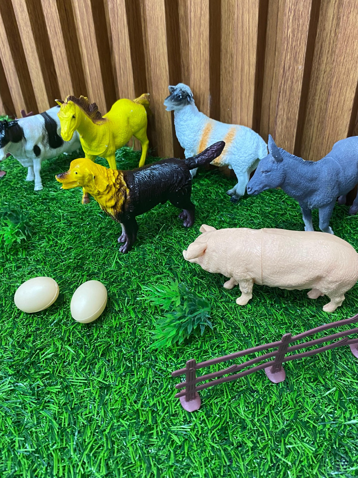 Set De Grana x6 Animales