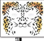 Disfraz Catrina Halloween Tatuaje Tempor