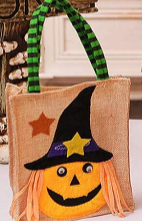 Cesta Bolsa Halloween Yute