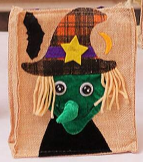 Cesta Bolsa Halloween Yute