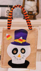 Cesta Bolsa Halloween Yute