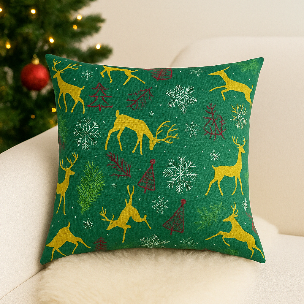 Set x 5 cojines de navidad